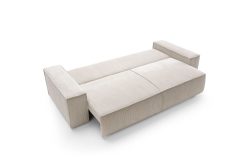 Wygodna sofa rozkładana do salonu z szerokimi bokami BIANCO 5
