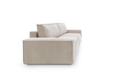 Wygodna sofa rozkładana do salonu z szerokimi bokami BIANCO 3