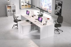 Bałe biurko narożne do biura