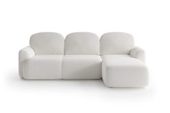 Urokliwa sofa narożna z funkcją spania codziennego podwójne sprężyny DAFNE 1