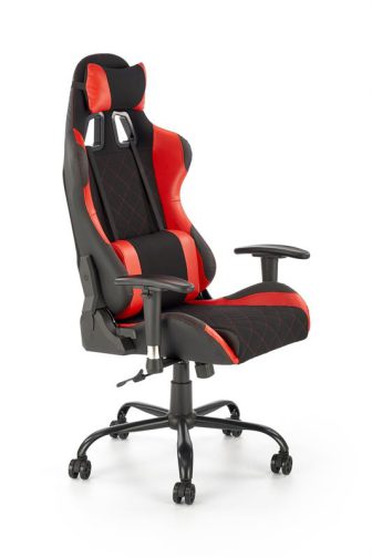 Czerwony fotel gamingowy