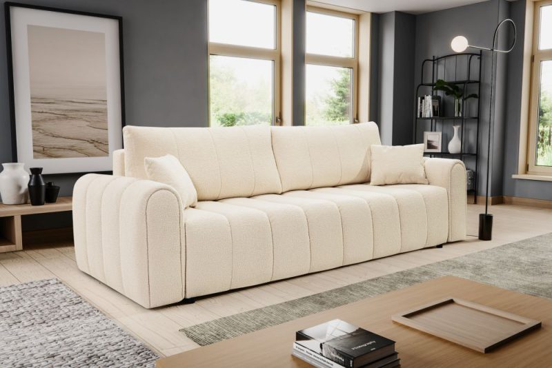 Biała sofa