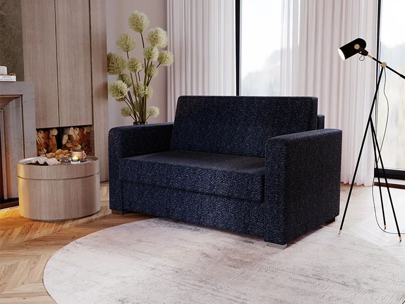 Sofa rozkładana ze stelażem włoskim 110x195 SNOBY MINI 1