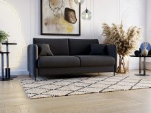 Sofa stelaż włoski z wbudowanym materacem 140 x 200 SAMSON 1