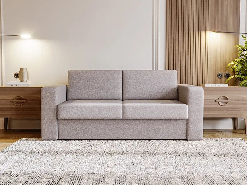 Sofa z funkcją spania ze stelażem włoskim 145x195 SNOBY 1