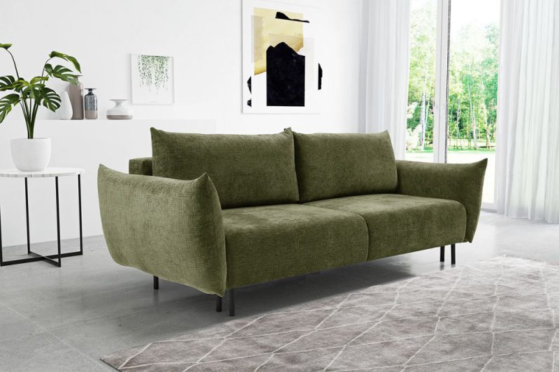 Sofa pistacjowa