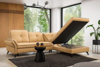 Ponaeczasowy narożnik z funkcją spania klasy premium