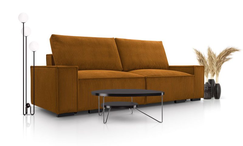 Sofa w prążki