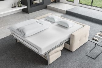 Kanapa rozkładana jak łózko sypialniane