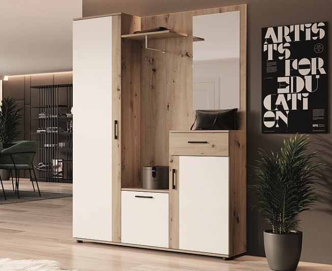 Ładny przedpokój – praktyczne wskazówki na stylowe i funkcjonalne wnętrze 👌 27 Ładny przedpokój inspiracje