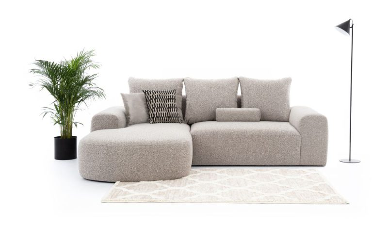 Mała sofa z szezlongiem