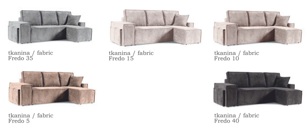 Rogówka z dwoma pufami z funkcją spania PIXEL 2