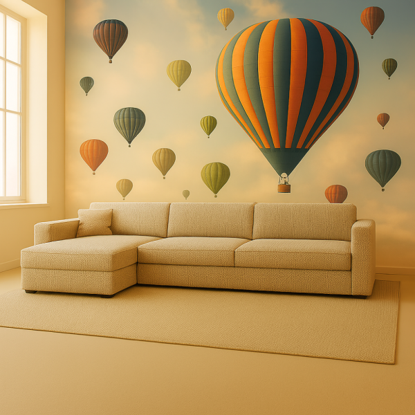 Sofa rofowa z materacem w tkaninie plamoodpornej