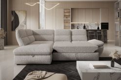 Duży narożnik klasy premium z regulowanymi oparciami