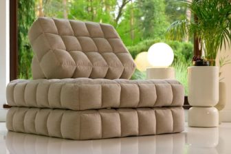 Designerski fotel rozkładany do spania BAGGY 28 Designerski fotel do spania