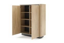 Wysoka komoda dąb cremona 113 cm TRENDY 2