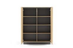 Wysoka komoda dąb cremona 113 cm TRENDY 1