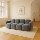 Szara sofa modułowa