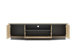 Stojąca szafka RTV dąb cremona 200 cm TRENDY 1