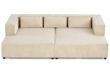 Głęboka sofa do salonu z poduchami MATEO 2