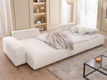 Sofa narożnikowa w kształcie U z funkcją spania SABRINA 2