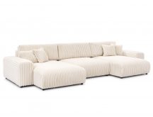 Sofa narożnikowa w kształcie U z funkcją spania SABRINA 3