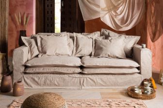 Sofa pomarszczona