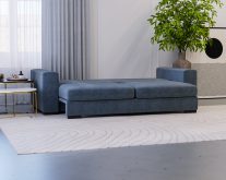 Sofa do spania ze sprężynami kieszeniowymi