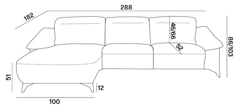 Kompaktowy narożnik z elektrycznym podnóżkiem i systemem relaks GRECO 2 14 Kompaktowy narożnik z elektrycznym podnóżkiem i systemem relaks GRECO 2 7