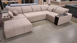 Narożnik U z funkcją spania MIRACLE 4 system PUMA, barek, USB 14
