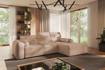 Narożnik z funkcją spania AMADEUSZ 1 9 Cudowny narożnik z funkcją spania codziennego