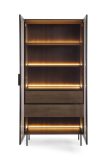 Witryna wysoka z oświetleniem led LUMENO 4