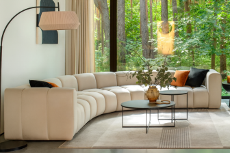 Zakrzywiona sofa symetryczna MALMO 2 32 Zakrzywiona sofa premium do w艂asnej konfiguracji