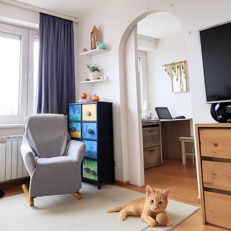 Jak pozbyć się zapachu kota z mieszkania