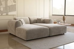 Plamoodporna sofa typu deep seat
