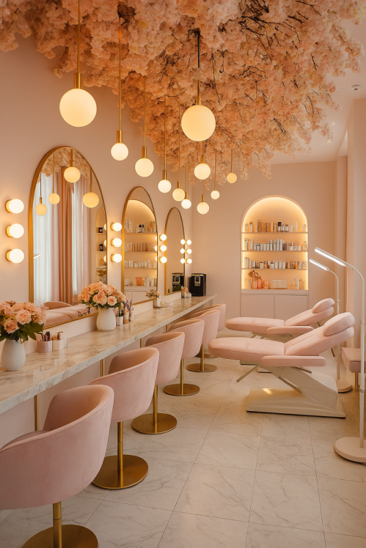 Jak stworzyć wiralowy salon który zachwyci każdego gościa? ? 28 Wiralowy salon kosmetyczny