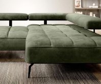 Awangardowa kanapa narożna U elektryczna MAVERICK 3 4