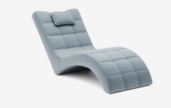 Ekskluzywny szezlong z przeszyciami LARENS 5 Ekskluzywny szezlong z przeszyciami LARENS 3