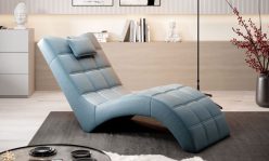 Ekskluzywny szezlong z przeszyciami LARENS 4 Ekskluzywny szezlong z przeszyciami LARENS 2