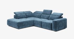 Elektryczna kanapa narożna z funkcją spania LORANO 2 3