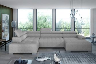 Luksusowa kanapa elektryczna U kształtna