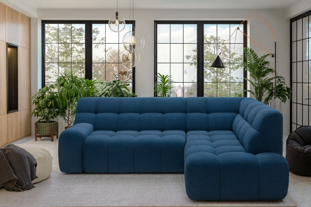 Narożnik elektryczny BOSSA 2 1 Piękny narożnik elektryczny