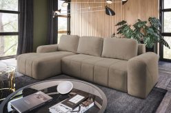 ładny i wygodny narożnik rozkładany do spania