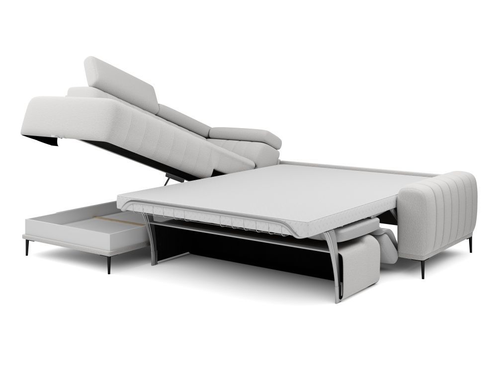 Narożnik stelaż włoski powierzchnia spania 160x200 AURELIO 5 Narożnik stelaż włoski powierzchnia spania 160x200 AURELIO 1