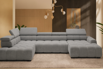 Narożnik U elektryczne siedzisko BOREAL 3 23 Narożnik podkowa z elektrycznie sterowanym siedziskiem