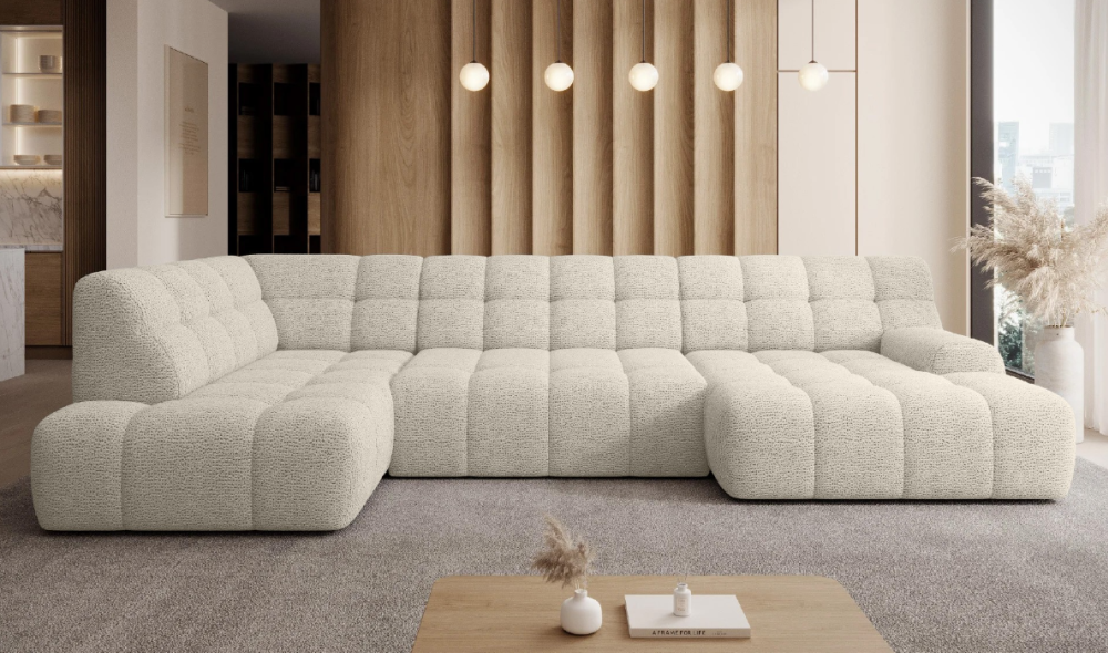 Narożnik U elektrycznie rozkładany BOSSA 3 5 Prestiżowy narożnik U elektryczny