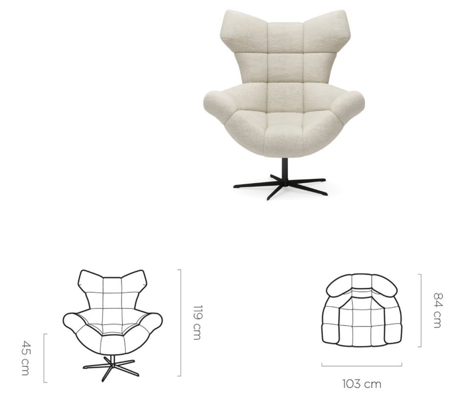 Nowatorski fotel obrotowy klasy premium SEED 7 Nowatorski fotel obrotowy klasy premium SEED 5