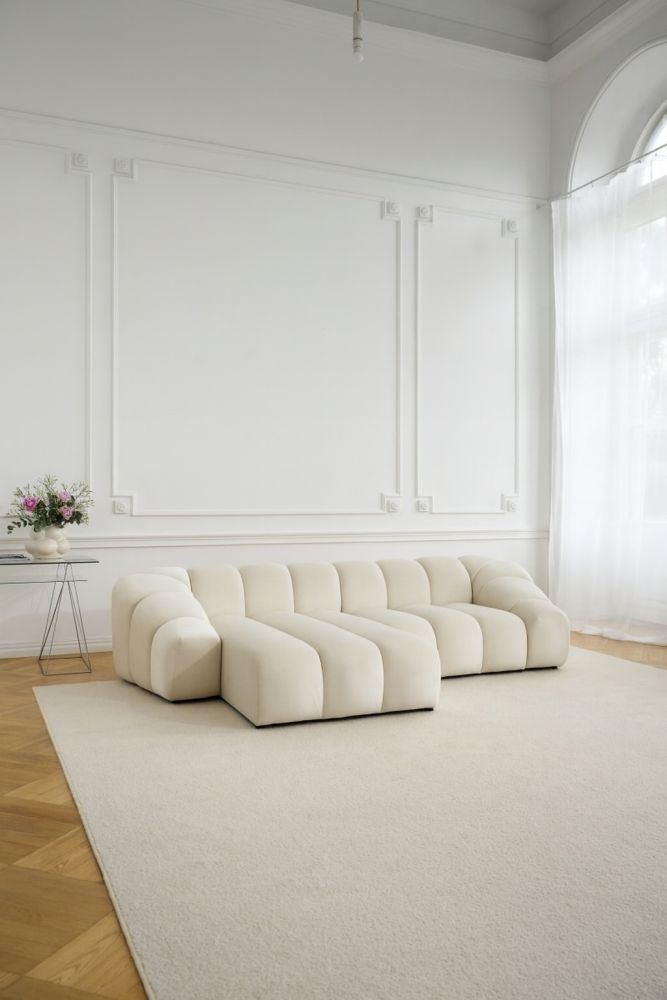 Potężny narożnik wypoczynkowy LIVING 3 7 Masywny narożnik do salonu