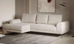 Prosty narożnik klasy premium z funkcją spania STRADA 3 Prosty narożnik najwyższej jakości wykonanie rozkładany