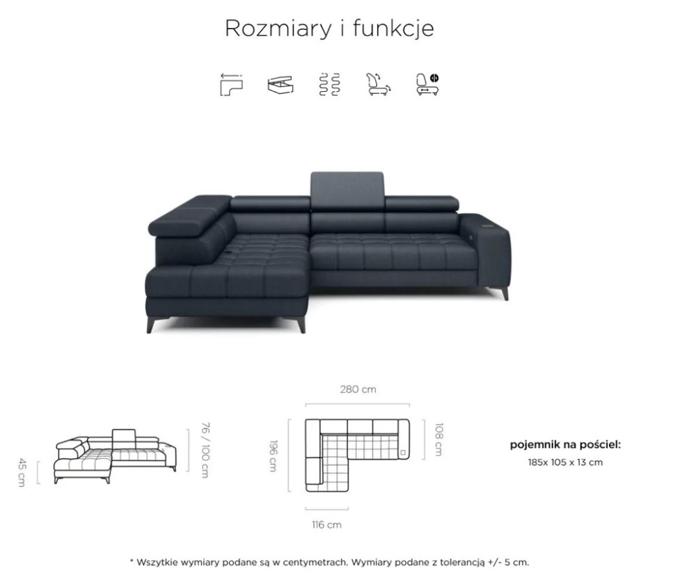 Rogówka elektryczna z pojemnikiem i ładowarką indukcyjną XPERIA 9 Rogówka elektryczna z pojemnikiem i ładowarką indukcyjną XPERIA 7